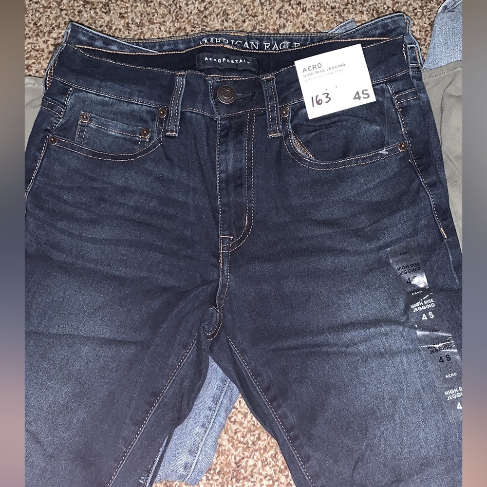 Aero jeans no holes size 4short